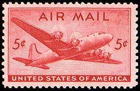 American Junior Classics Air Mail from Bob Veazey - 1941 air mail stamp