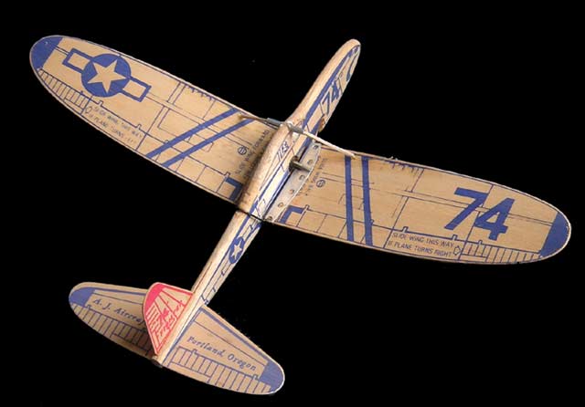 Folding Wing Model 74 Fighter from Frank Macy