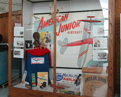 The Jim Walker and American Junior Aircraft Company exhibit at Evergreen Aviation Museum in McMinnville