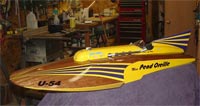American Junior Miss Unlimited model boat by American Junior Aircraft Company