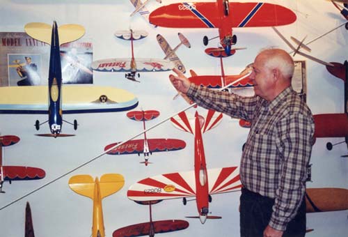 American Junior display at the Model Aviation Museum