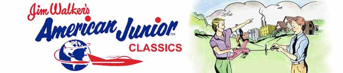 american junior classics and memories of jim walker and his model airplanes