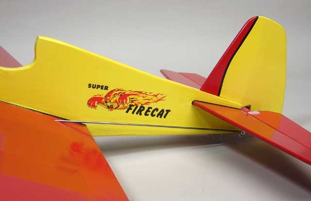Super Firecat U-Control by Jim Walker's American Junior Aircraft