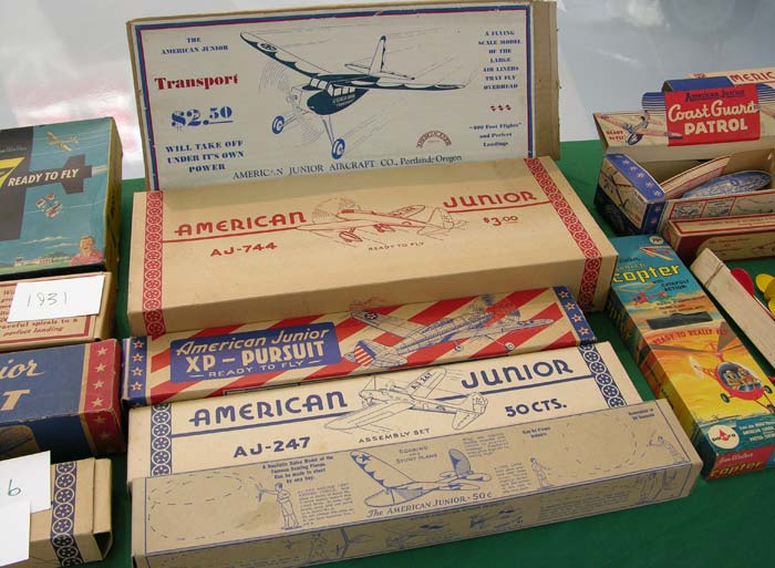 Early American Junior Aircraft Company model airplanes
