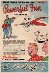 Flying Models comic book from 1954 - page 1