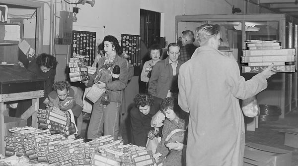 Christmas at American Junior, late 1950's